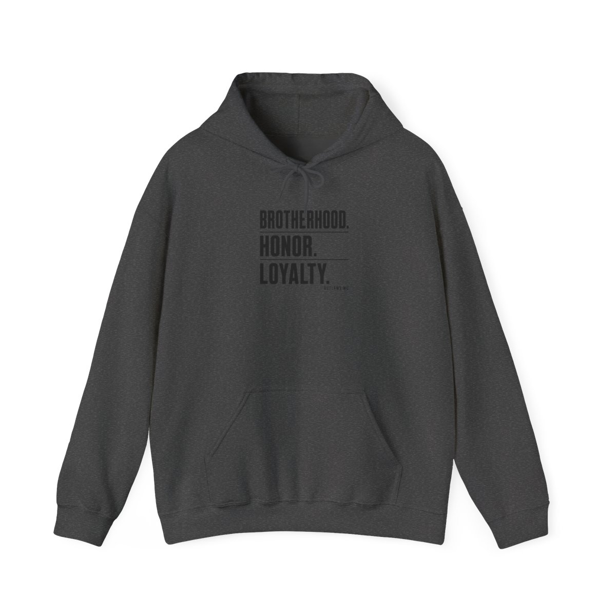 Outlaws MC "Brotherhood. Honor. Loyalty." Hoodie - alternate angle 3, merchandise