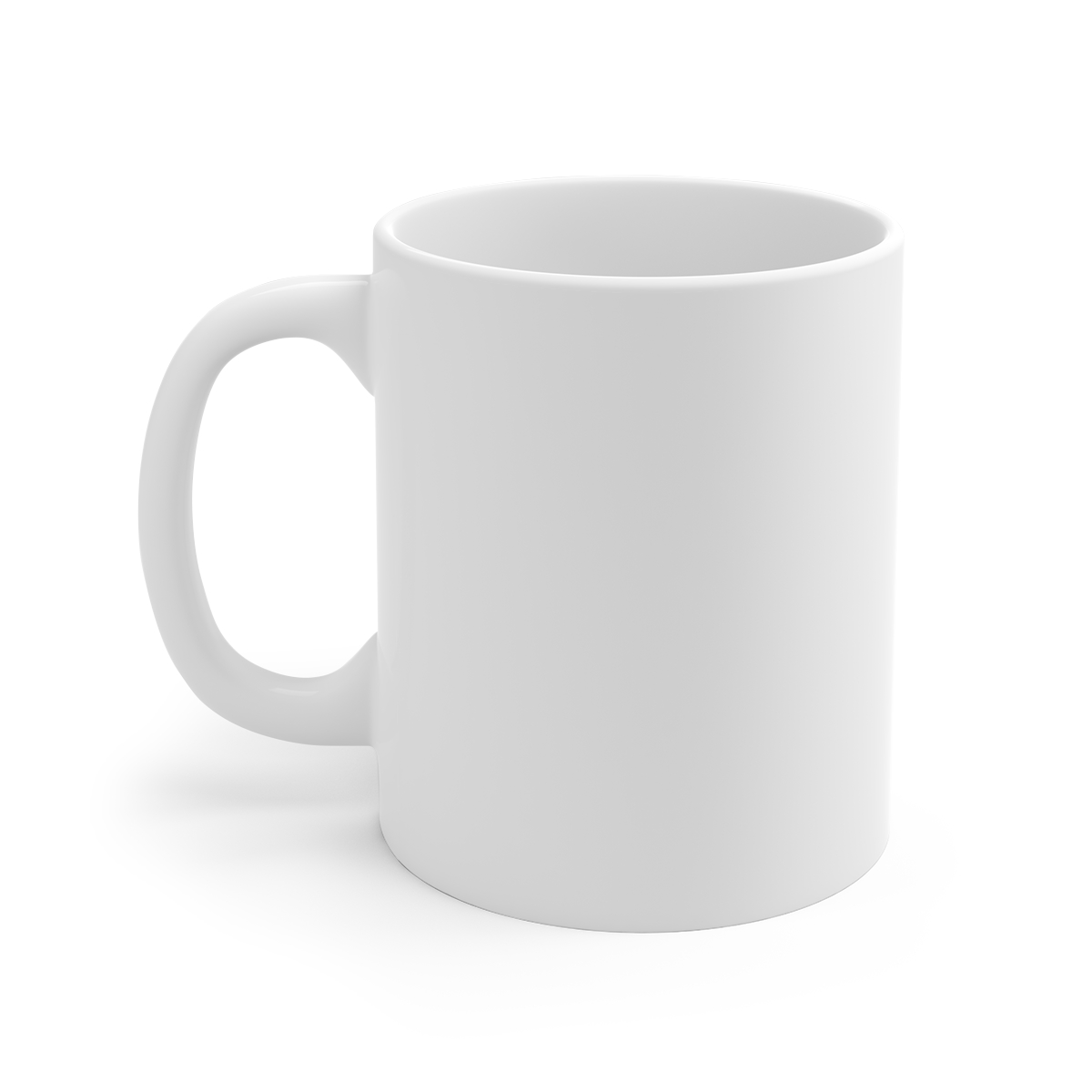Outlaws MC "Live by the Rules, Die by the Rules" White Mug - alternate angle 2, merchandise