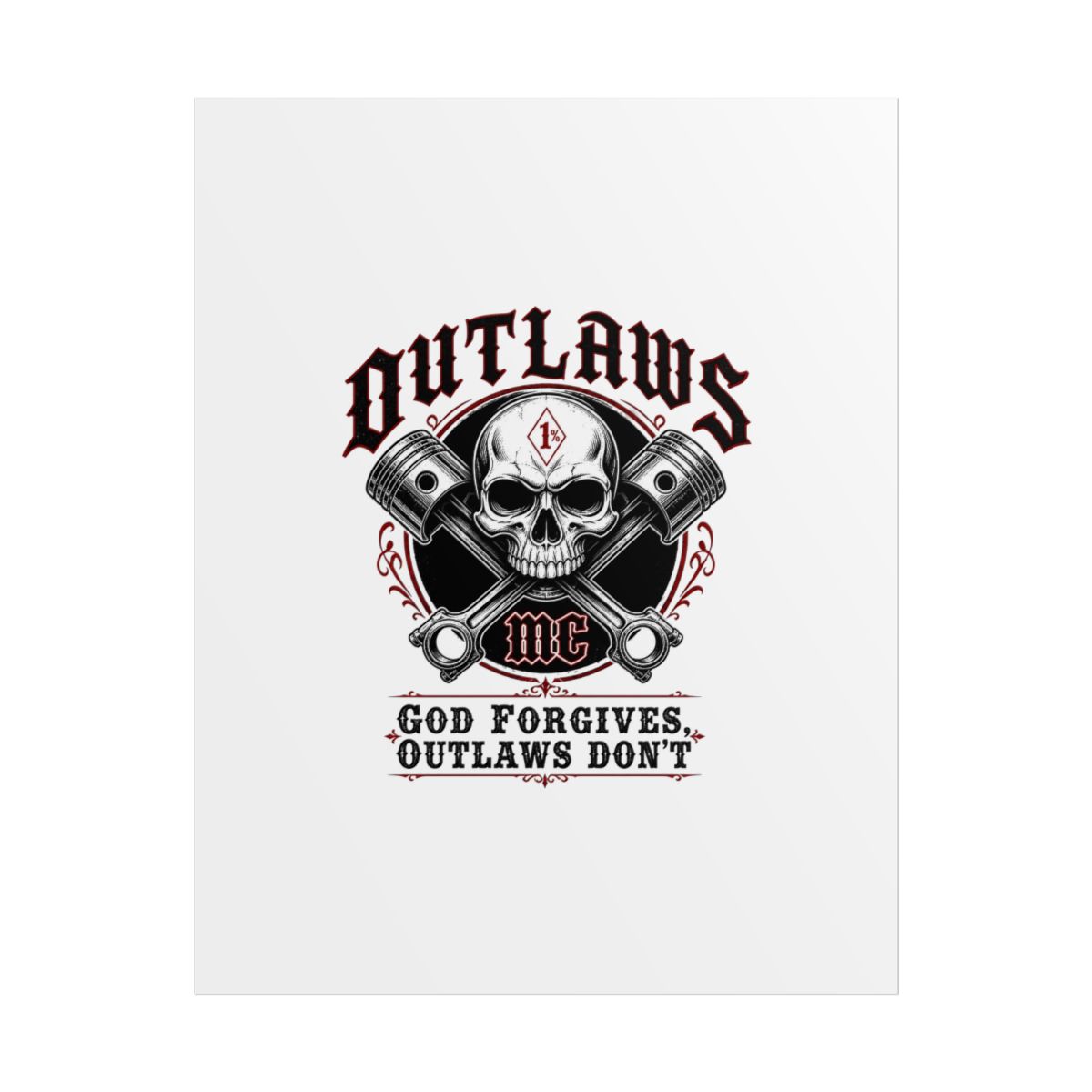 Outlaws MC "Charlie" Poster - alternate angle 1, merchandise